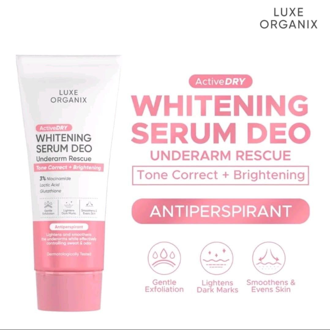 WHITENING SERUM DEO
UNDERARM RESCUE
Tone Correct + Brightening