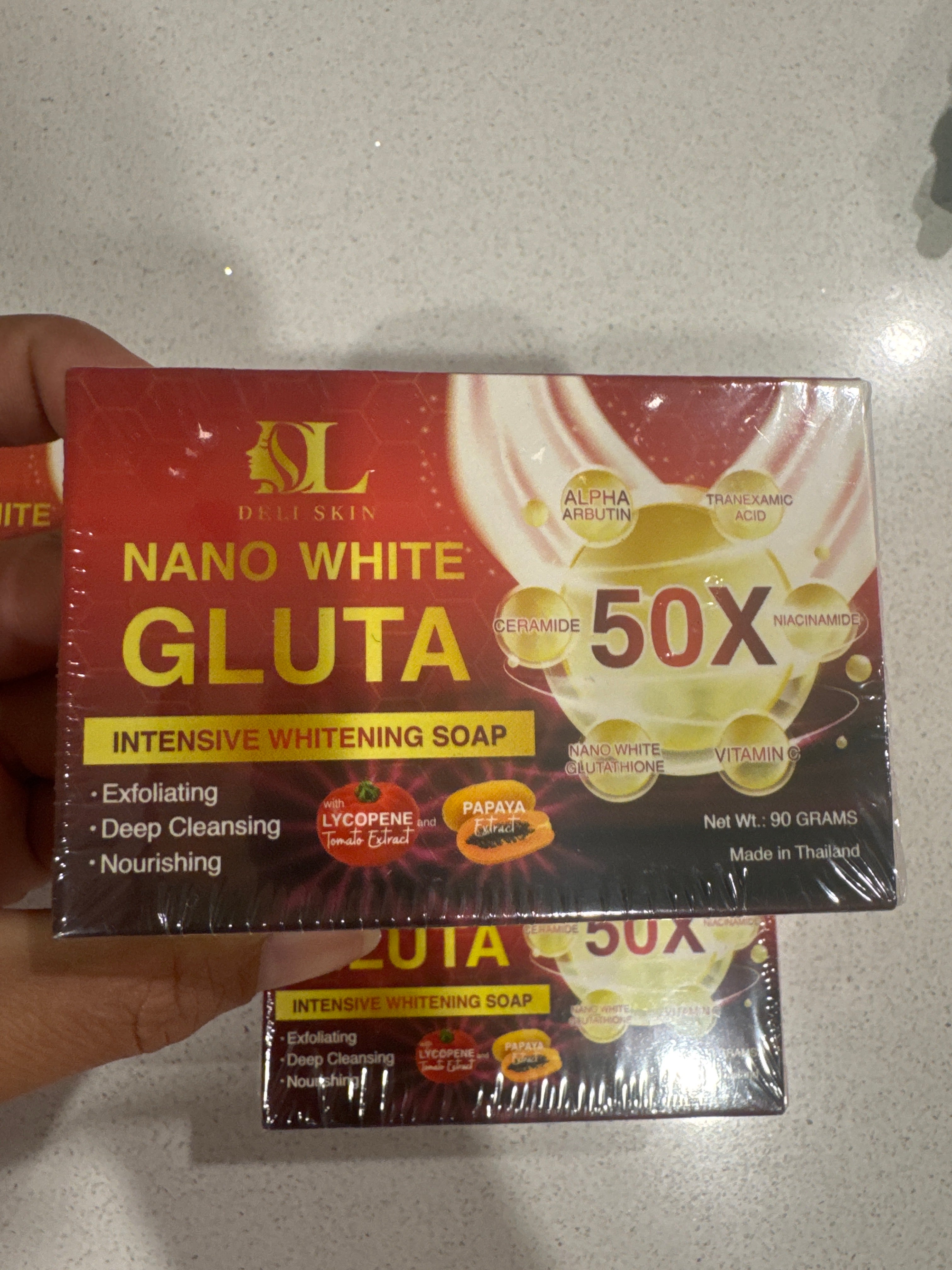 Deli Skin Nano White Soap 50x intense 90grams