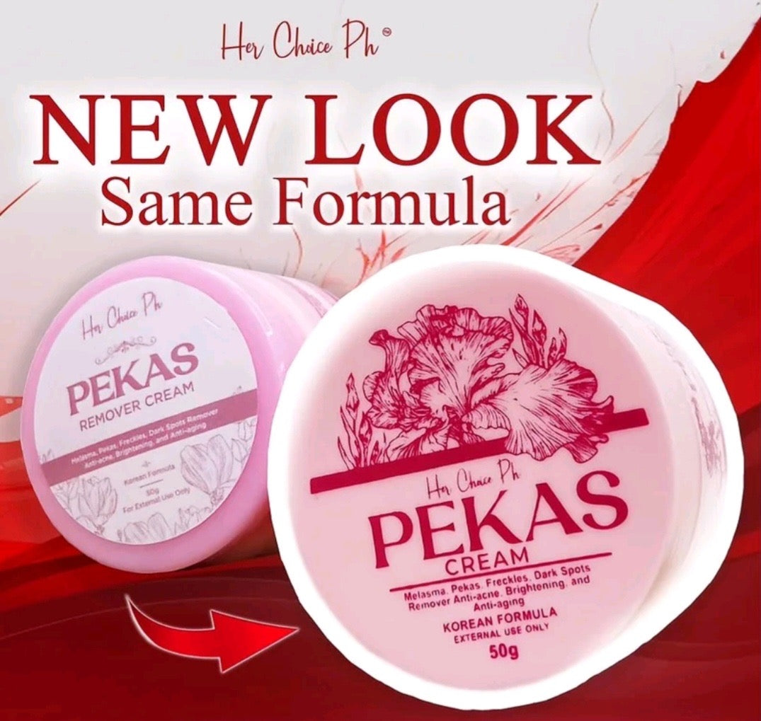 HER CHOICE PH PEKAS CREAM 50ML
MELASMA/PEKAS/FRECKLES REMOVER CREAM
