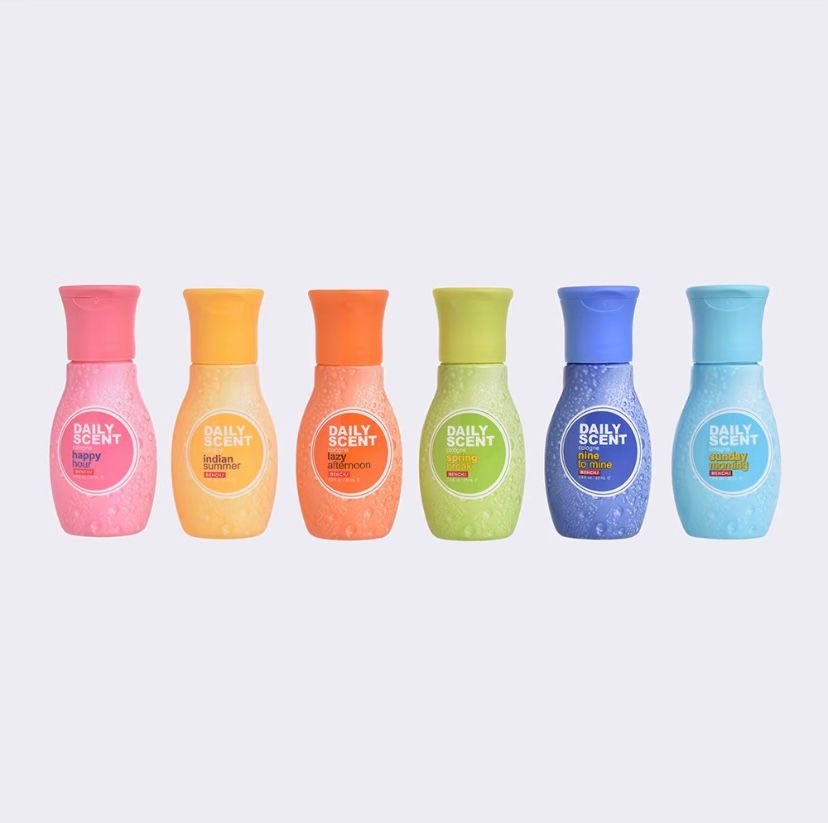 BENCH Daily Scent TRIAL
PACK
25ml x 6's