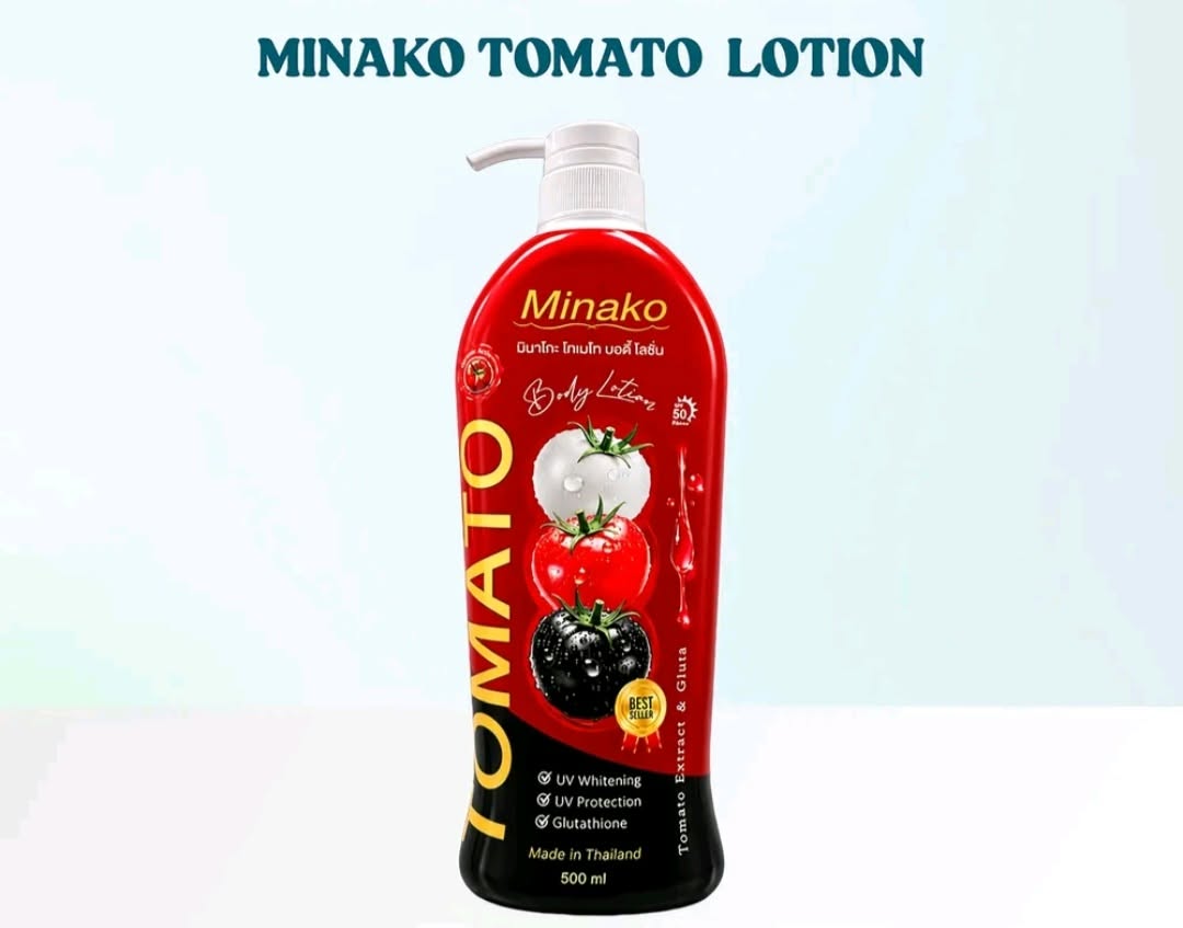 Minako Tomato Extract & Gluta Body Lotion (500 ml)