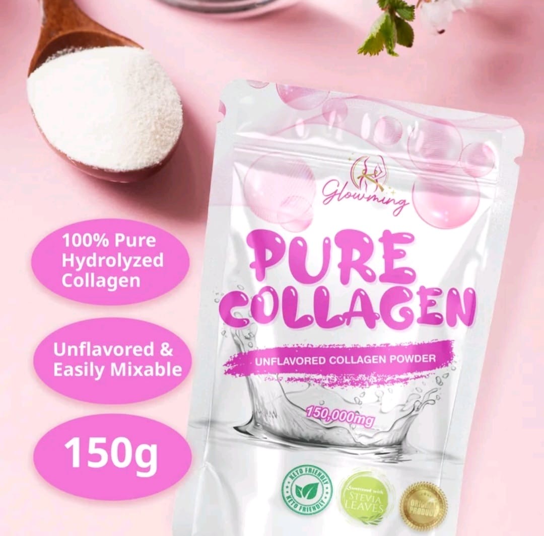 GLOWMING Pure Collagen 150g
Unflavored Hydrolyzed TYPE1 Collagen
