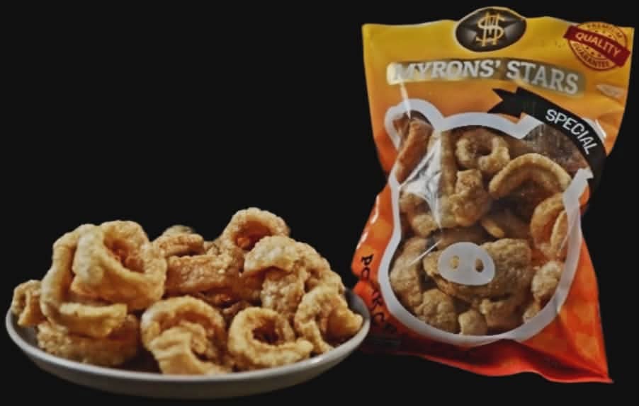 MYRON'S STARS Special
Chicharon
200g Yellow