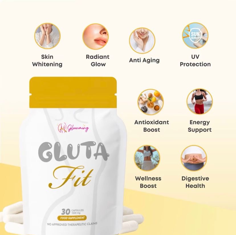 Glowming GLUTA FIT
1000mg x 30-capsules
Slimming & Appetite
Suppressant Capsules