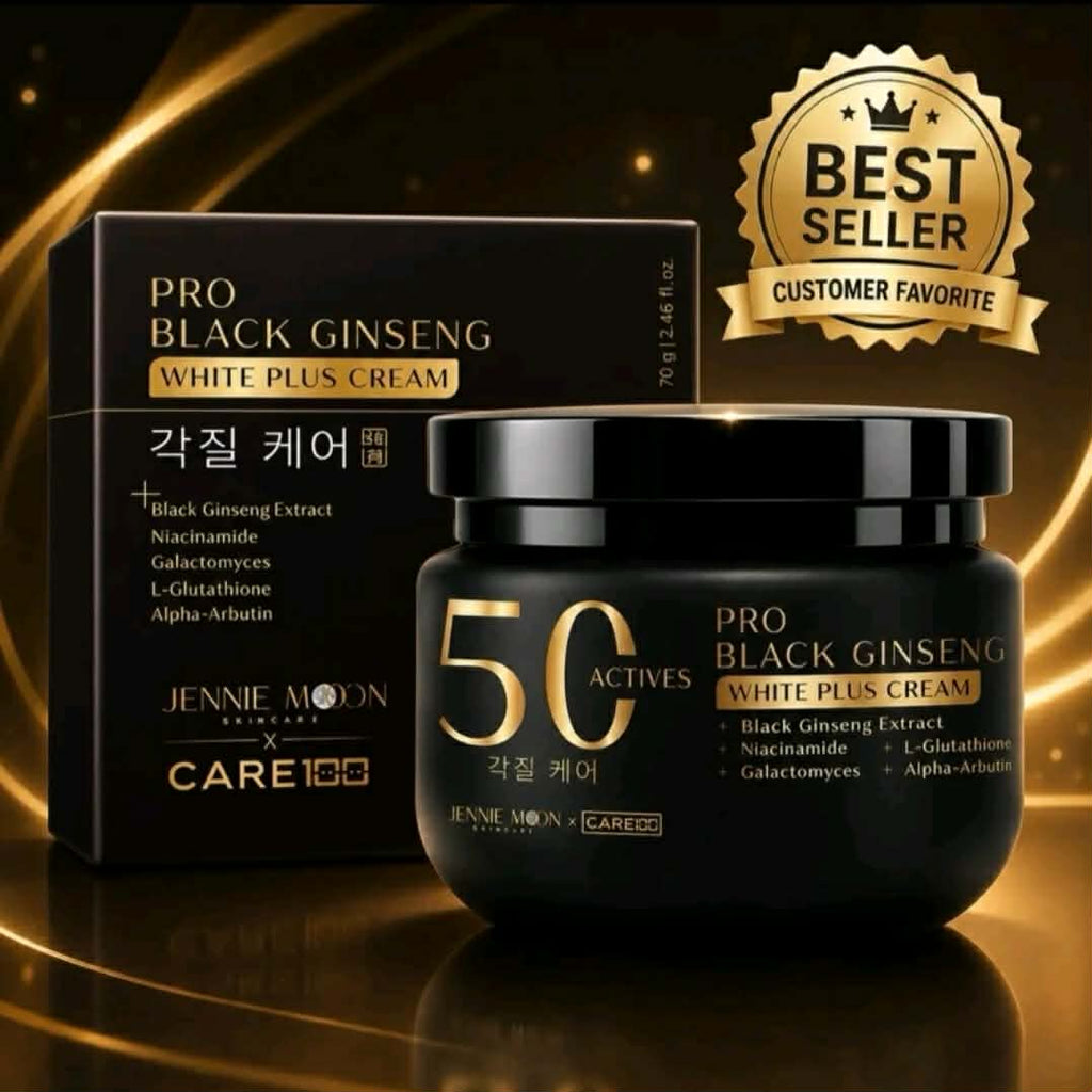 JENNIE MOON PRO BLACK GINSENG WHITE PLUS CREAM 250ML