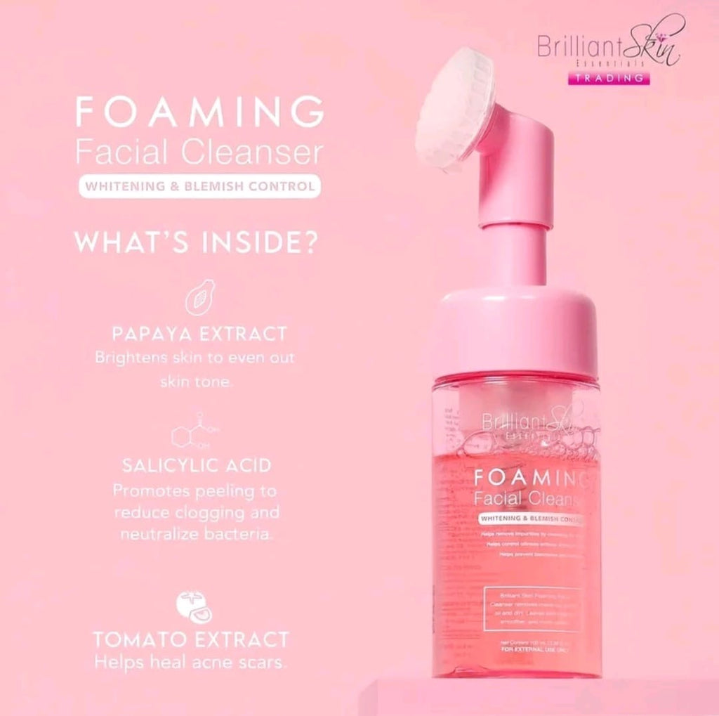 Brilliant Skin FOAMING FACIAL CLEANSER 150ml
Whitening & Blemish Control