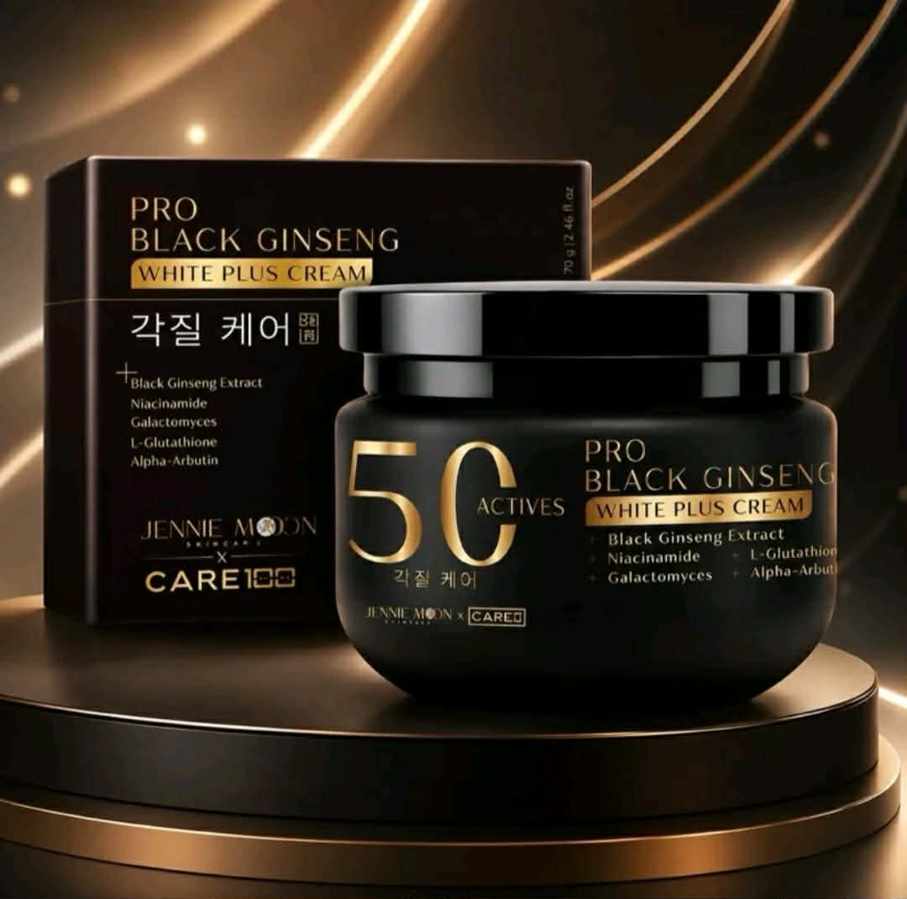 JENNIE MOON PRO BLACK GINSENG WHITE PLUS CREAM 250ML