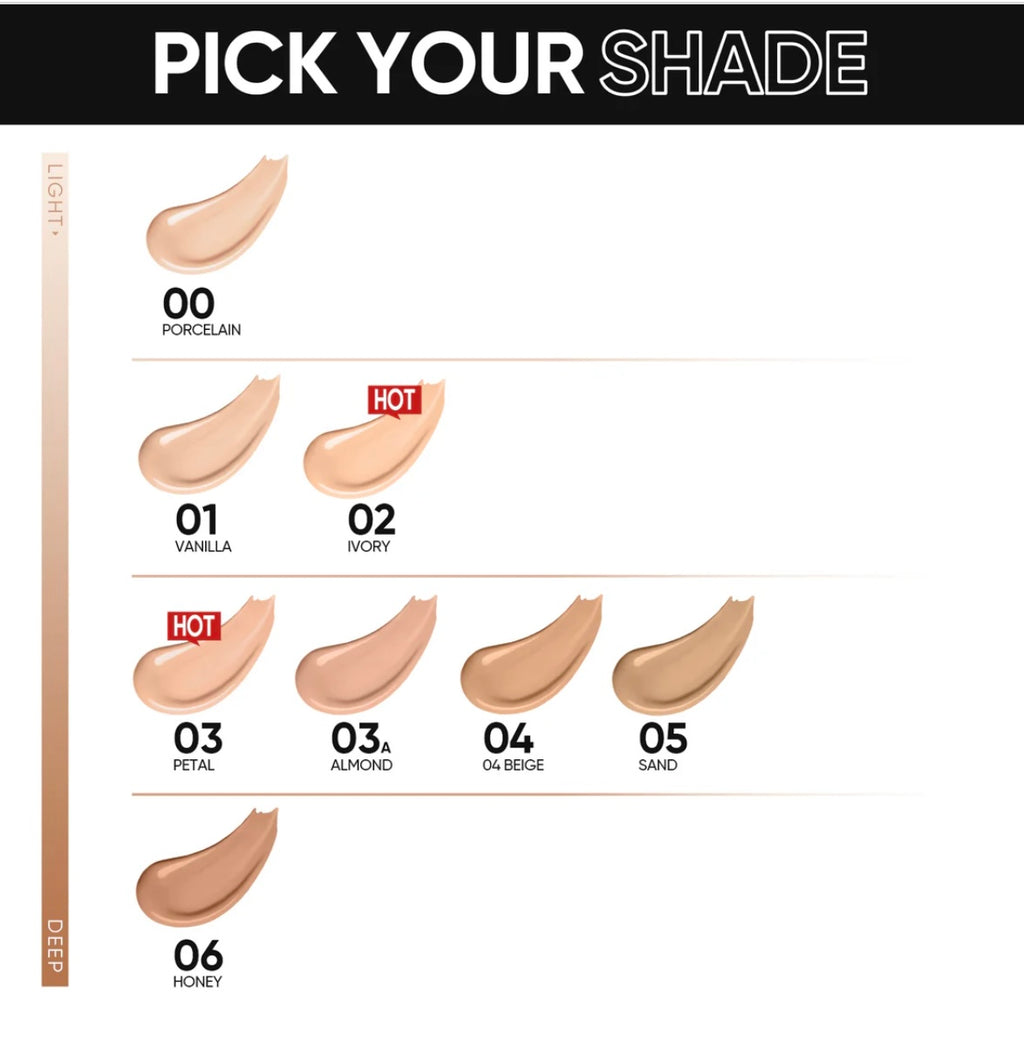 Perfect Stay Velvet Matte Cushion Shade 00 Porcelain