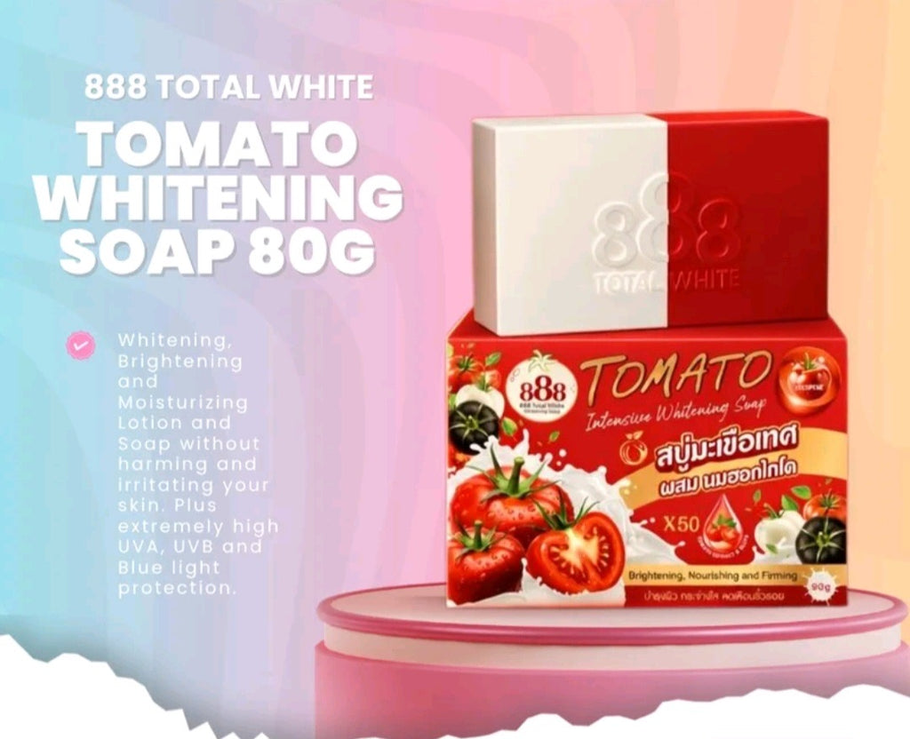 888 TOMATO INTENSIVE WHITENING SOAP 90G