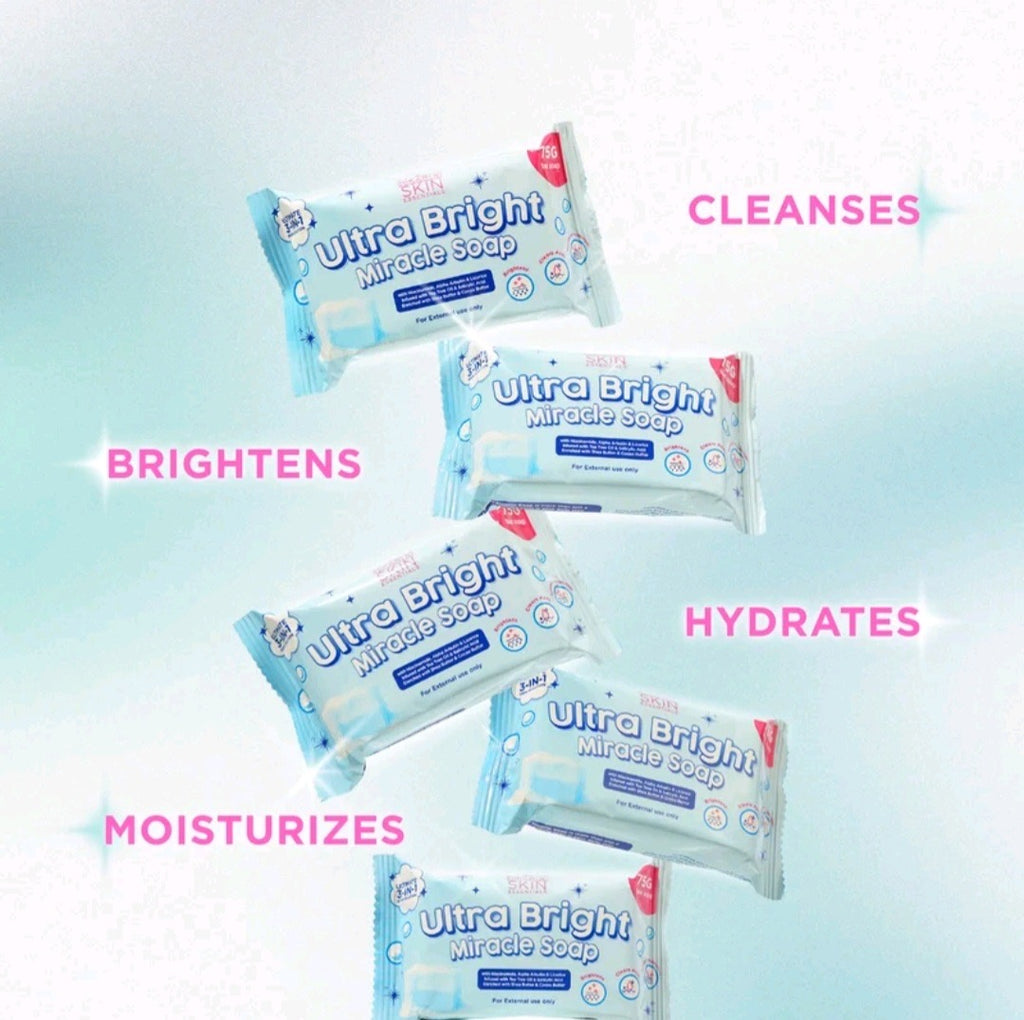 HIKARI ESSENTIALS Ultra Bright Miracle Soap 7g×5pcs BUNDLE PACK