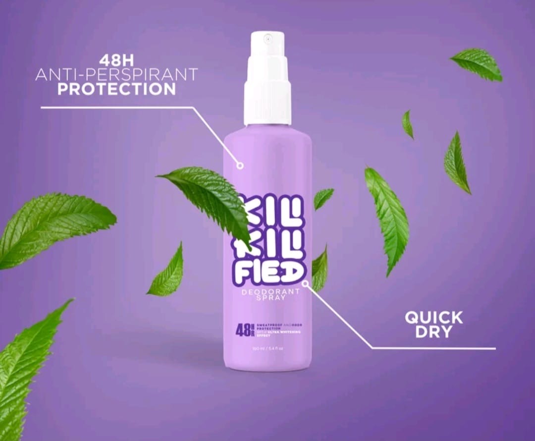SASKIN KILI KILI FEID DEODORANT SPRAY
60ML