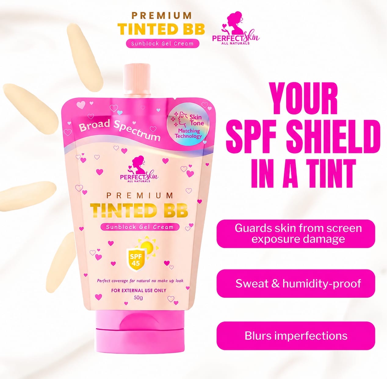 Perfect Skin Tinted Bb Sunscreen