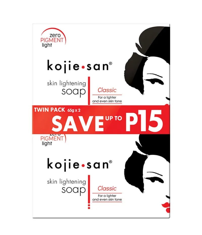 KOJIE SAN WHITENING SOAP
TWINPACK SMALL 65gx2x48's