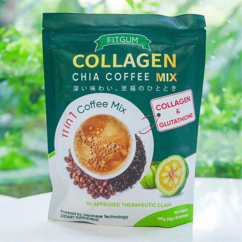 FITGUM COLLAGEN CHIA COFFEE MIX