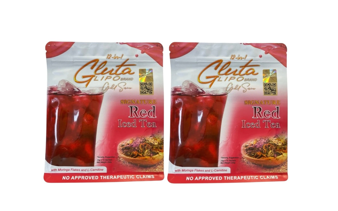 GlutaLipo RED ICE TEA 25g x 10sachets