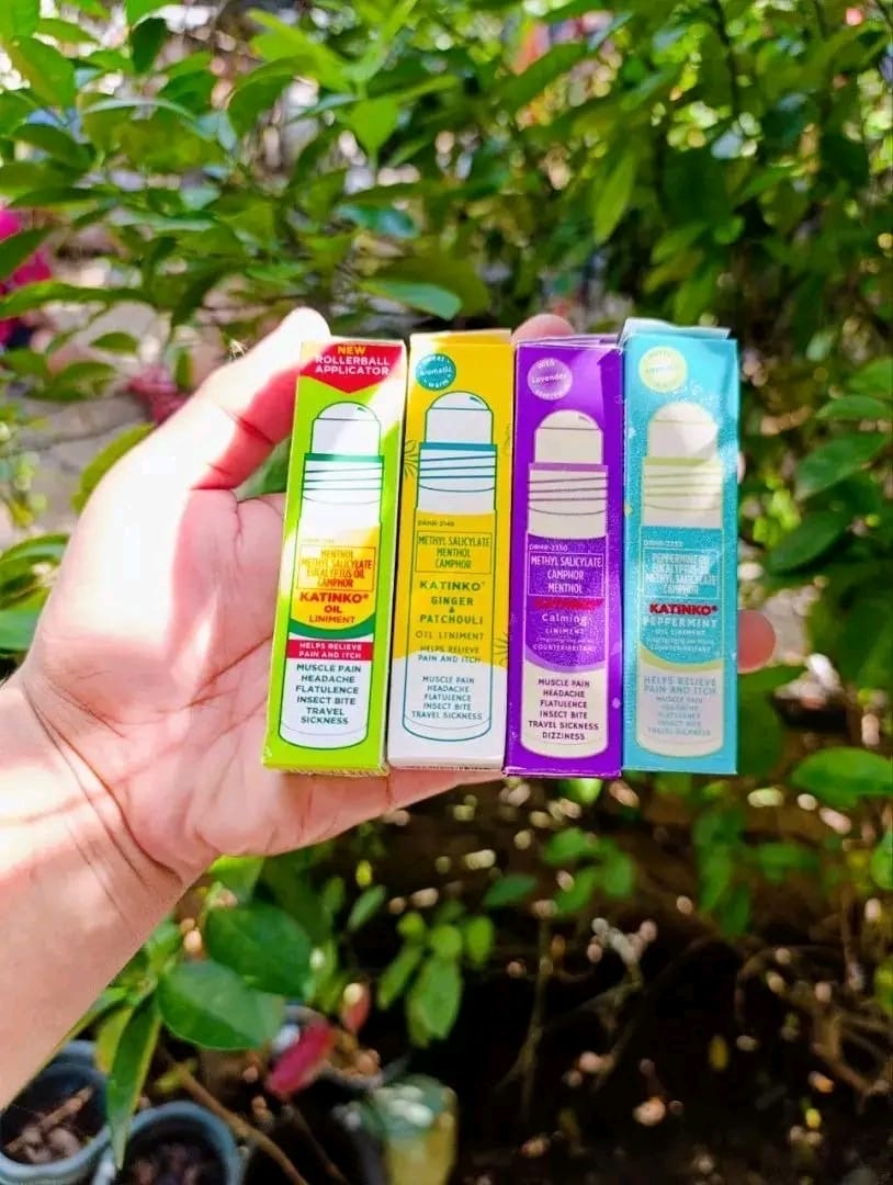 KATINKO Roll-On 10ml
4-Variant GIFT SET in
POUCH