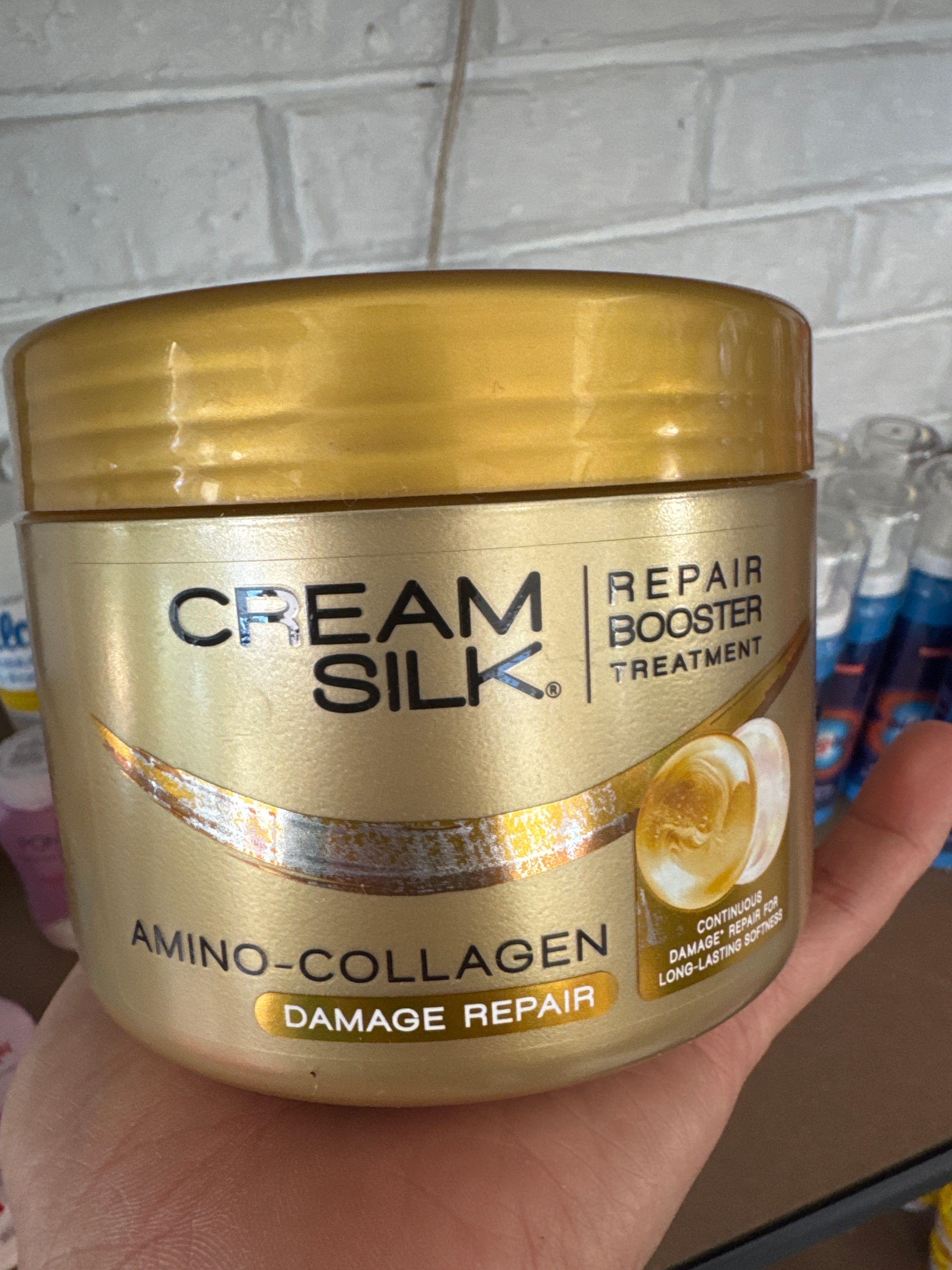 CREAM SILK AMINO-COLLAGEN DAMAGE REPAIR 500ML TUB
REPAIR BOOSTER TREATMENT (GOLD