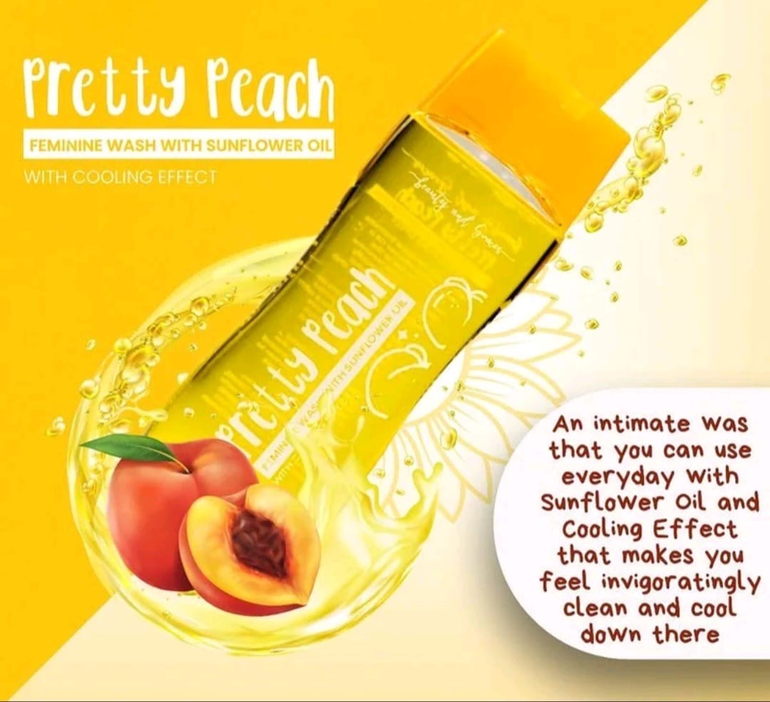 Pretty Peach Feminine wash 150ml