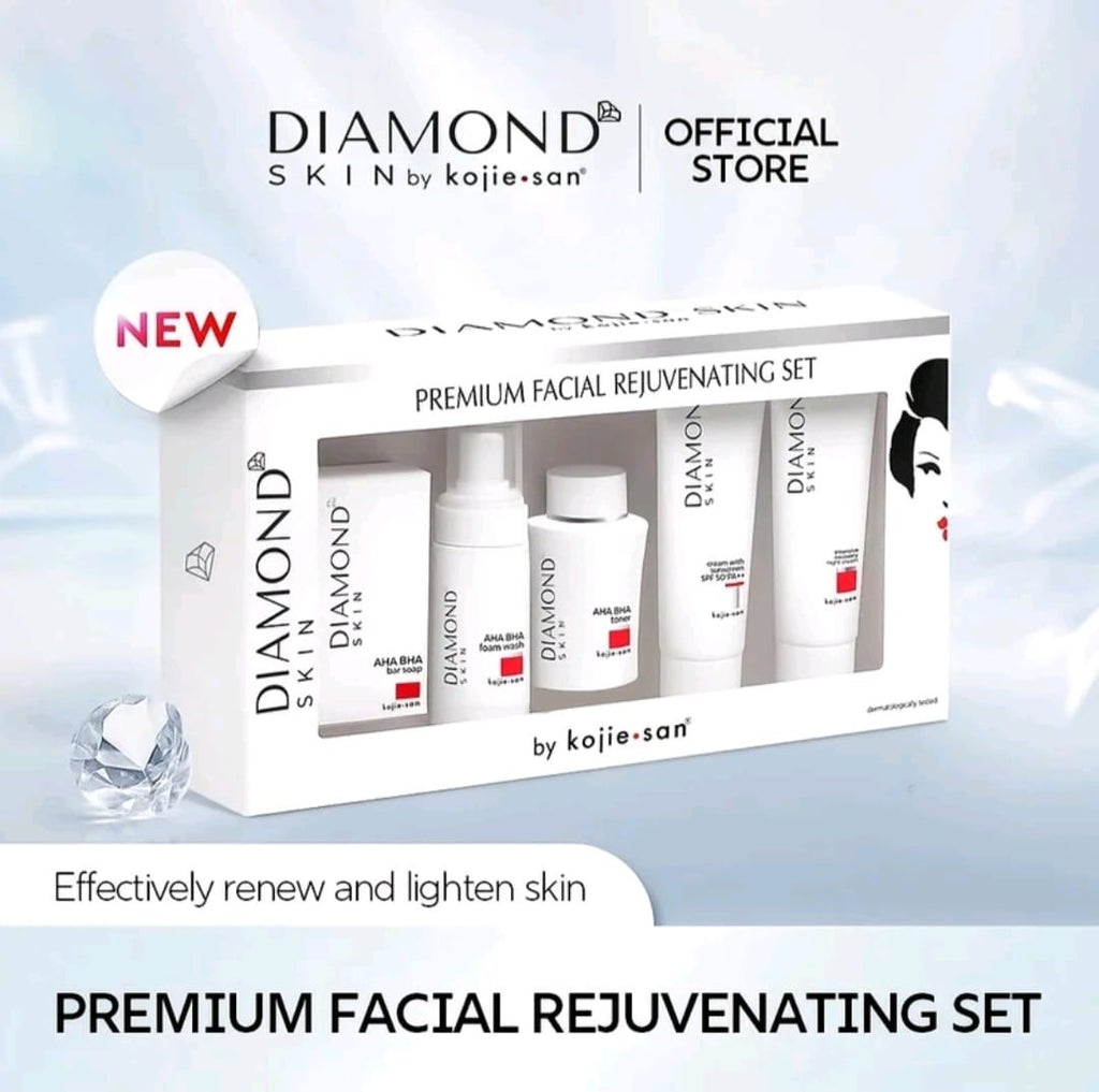 KOJIE SAN DIAMOND SKIN
PREMIUM FACIAL
REJUVENATING SET