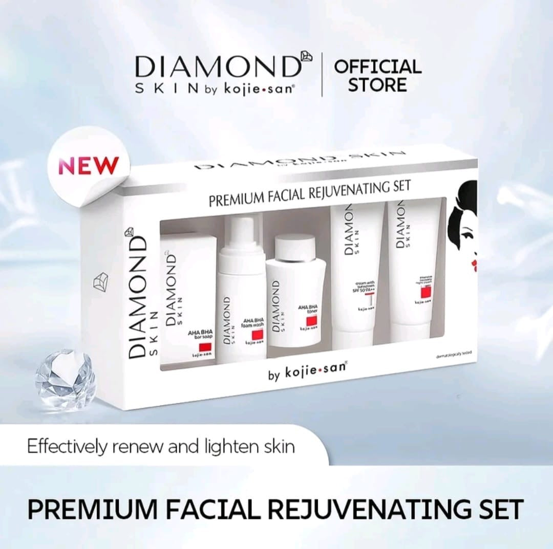 KOJIE SAN DIAMOND SKIN
PREMIUM FACIAL
REJUVENATING SET