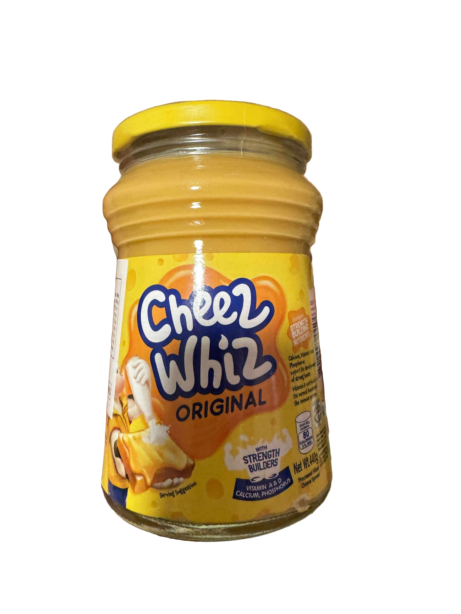 Cheez Whiz Original Jar Cheese 440g