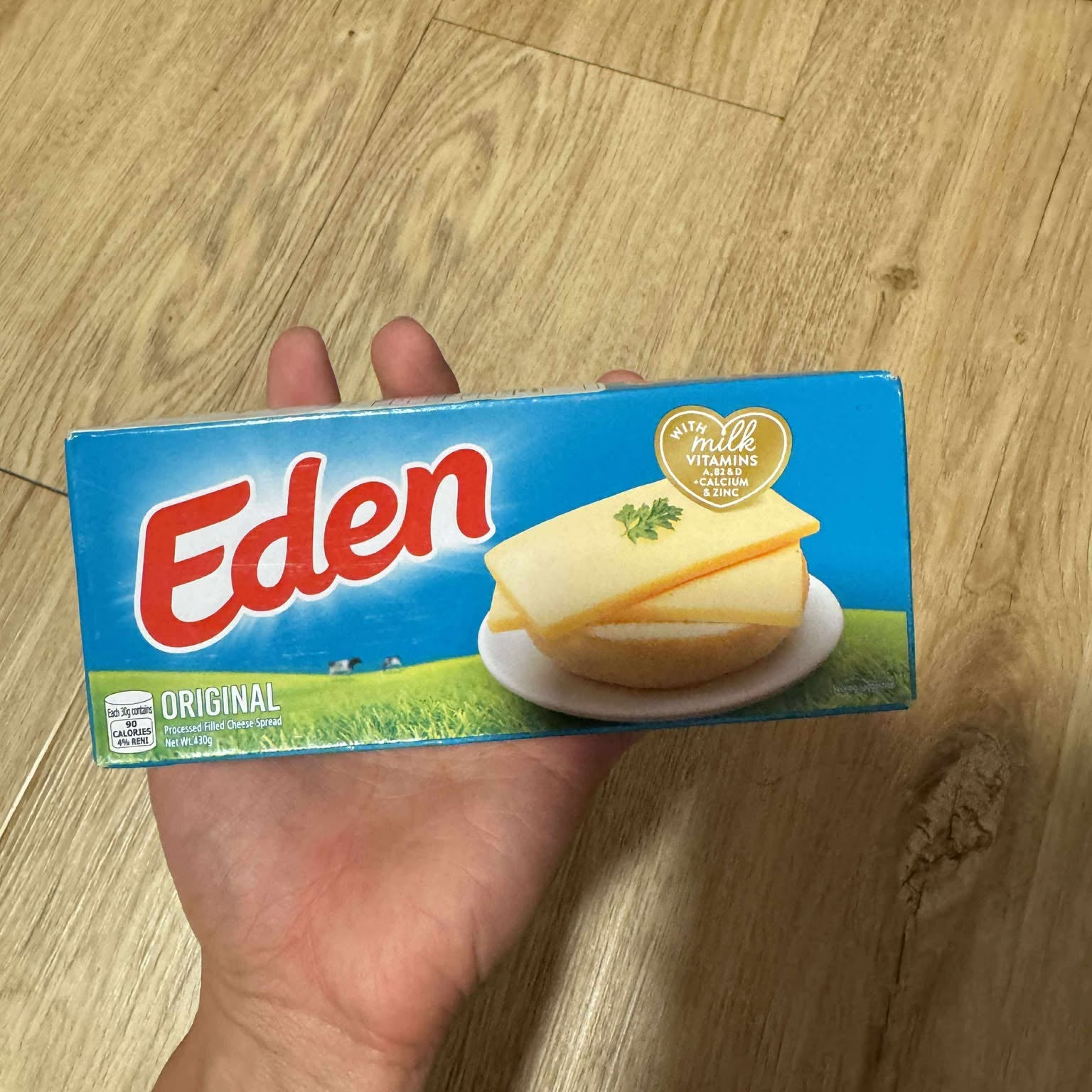 Eden Filled Cheese Spread Original 430g