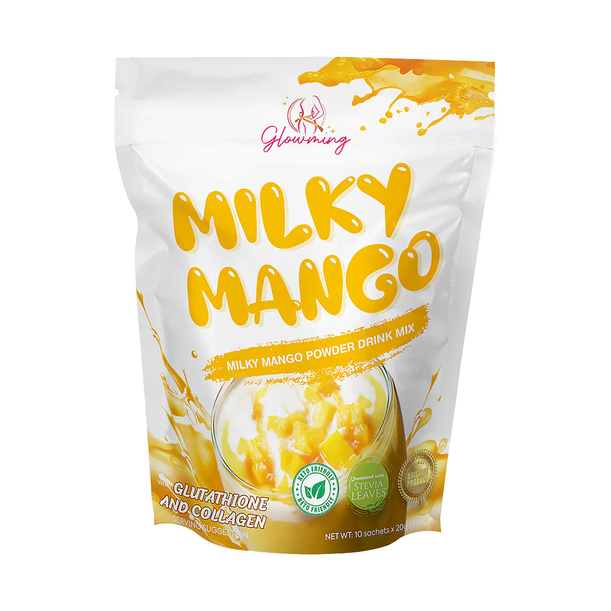 Glowming Shape by CC - Milky Mango Powder Drink Mix