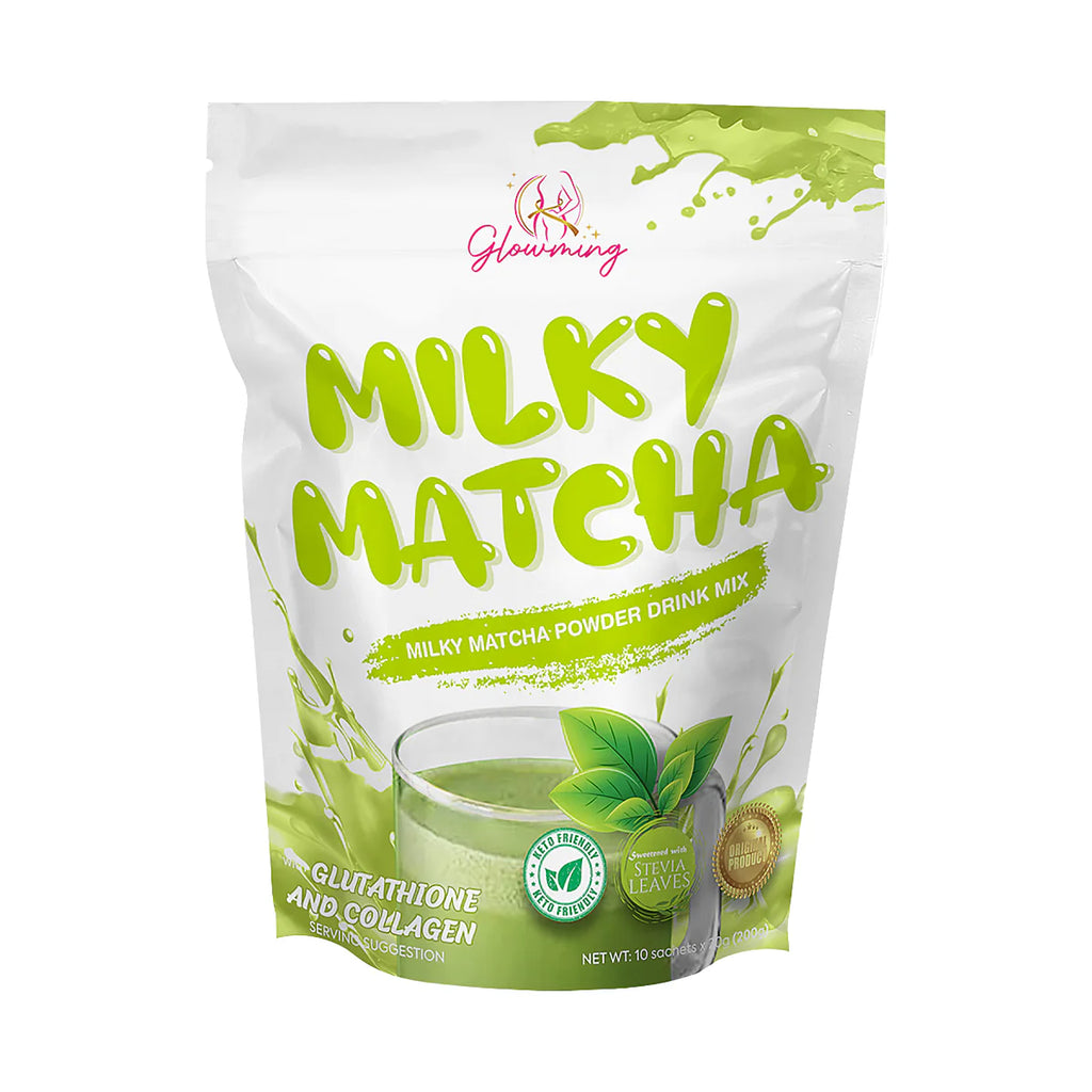 Glowming Shape by CC - Milky Matcha Powder Drink Mix