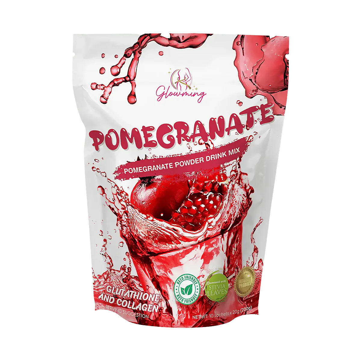 Glowming Shape by CC - Pomegrate Powder Drink Mix