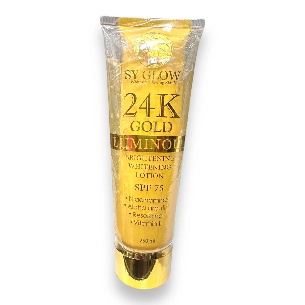 SY Glow Whitening Beauty - 24k Gold Luminous Lotion SPF75