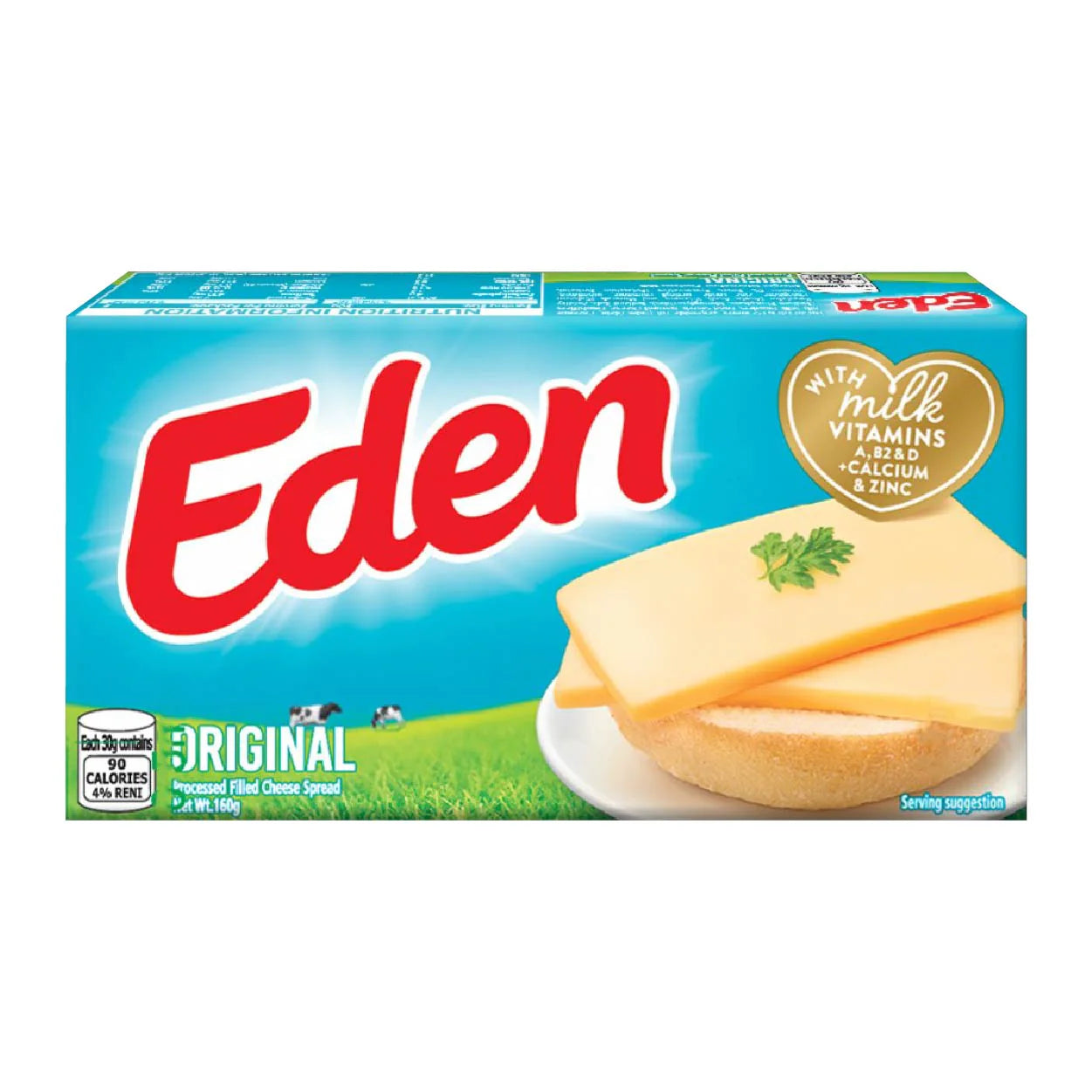 Eden Filled Cheese Spread Original 160g