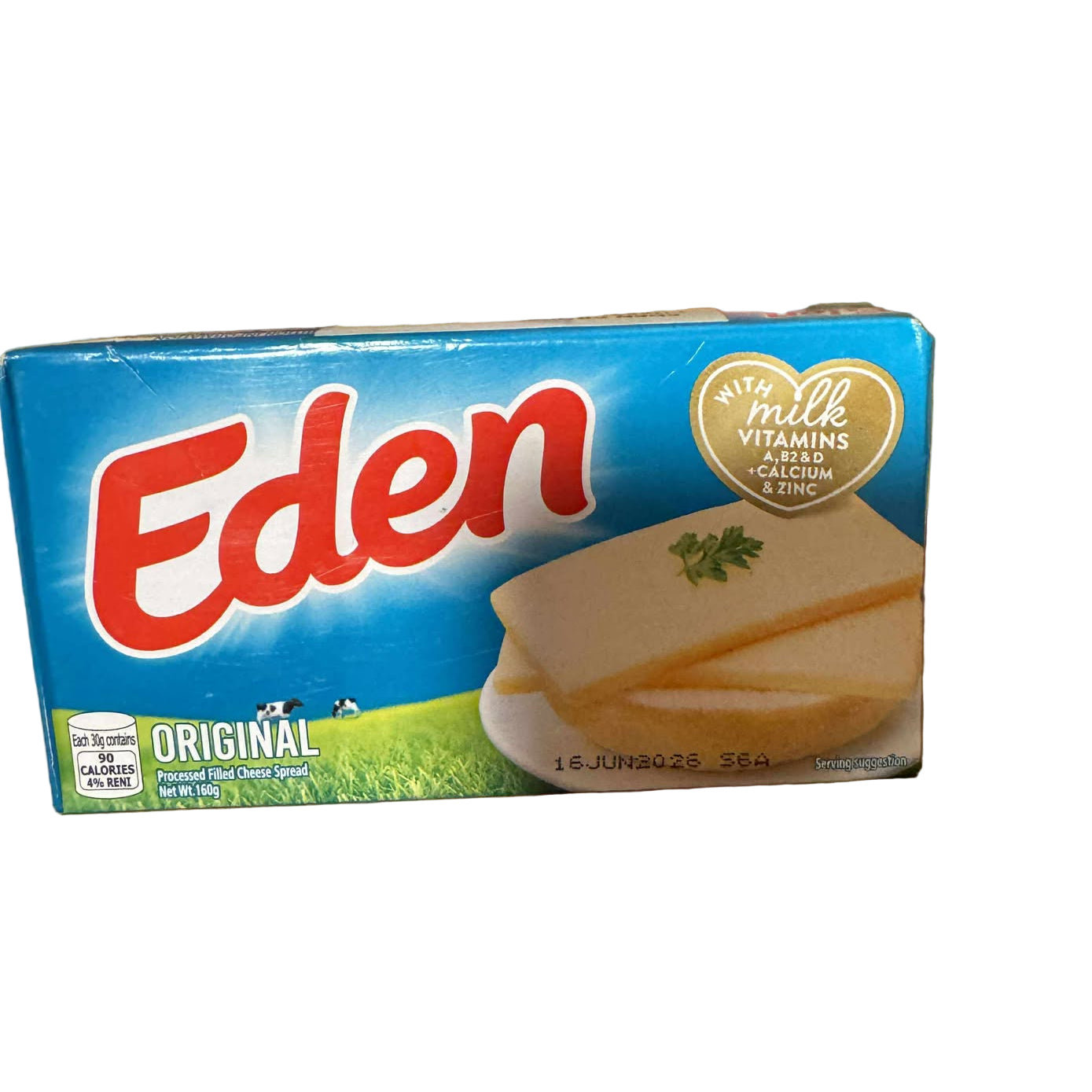 Eden Filled Cheese Spread Original 160g