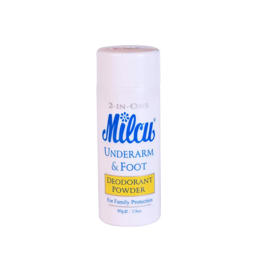 Milcu - Underarm And Foot Deodorant Powder 80g