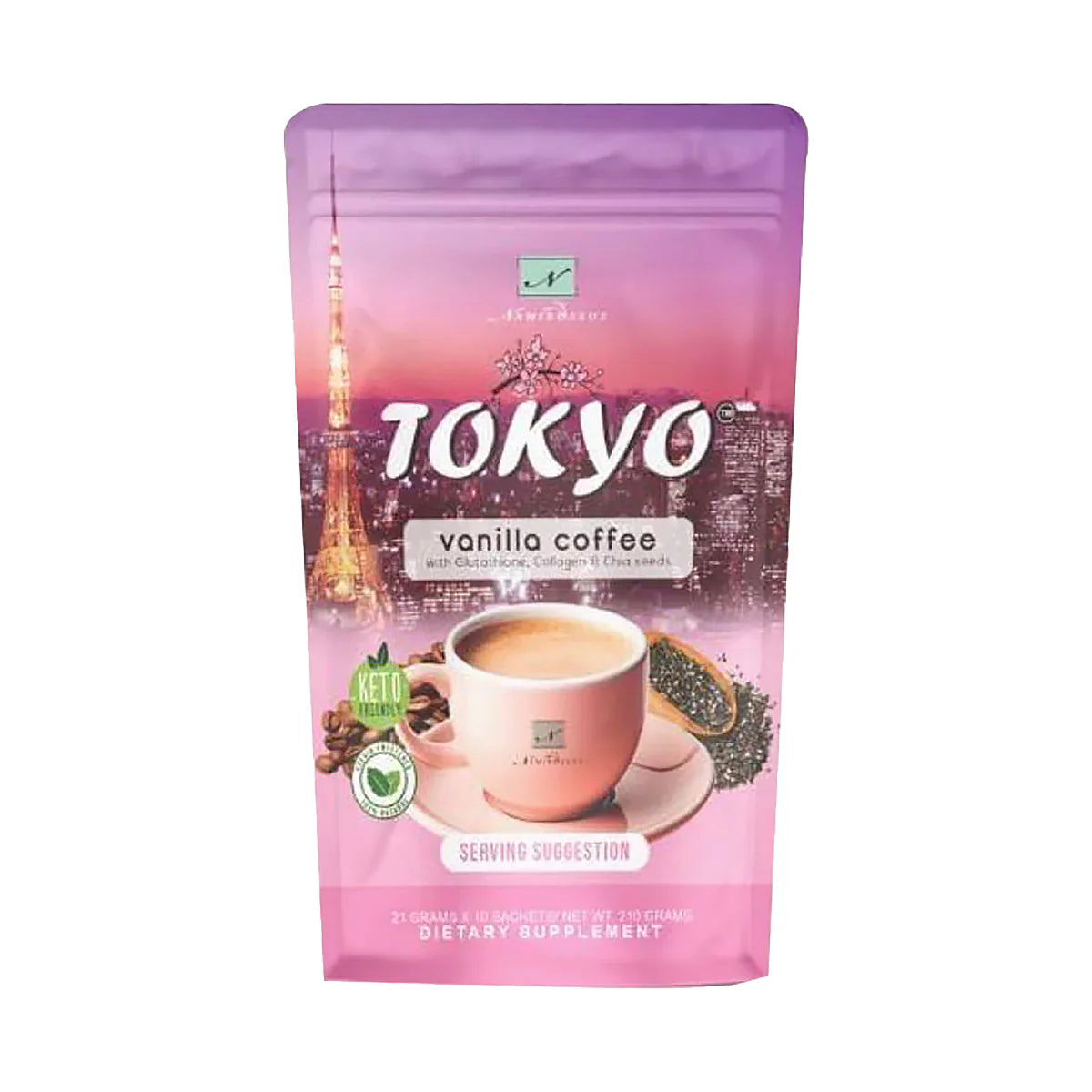 Namiroseus - Tokyo Vanilla Coffee 21g x 10 Sachets