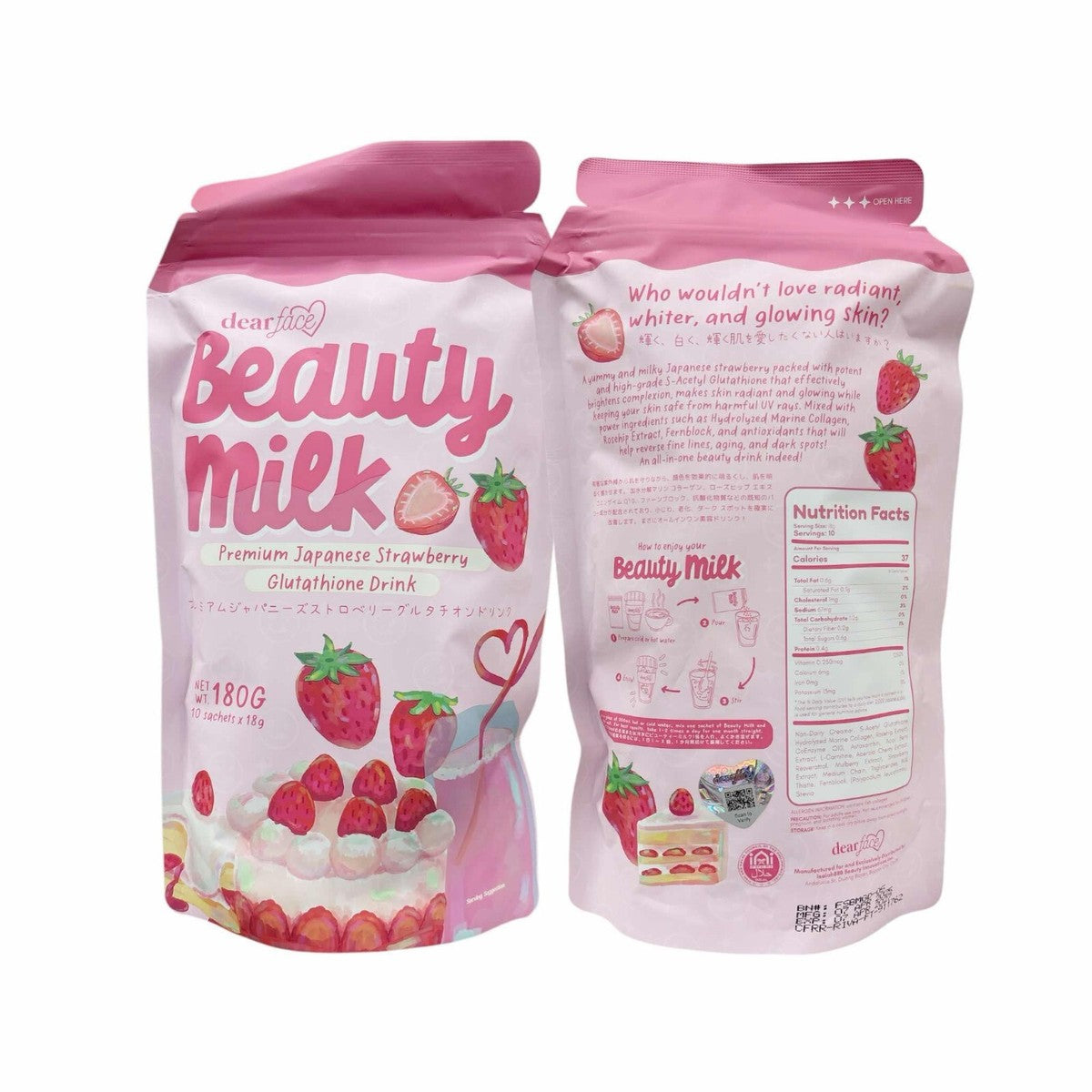 Dear Face - Beauty Milk Ichigo
