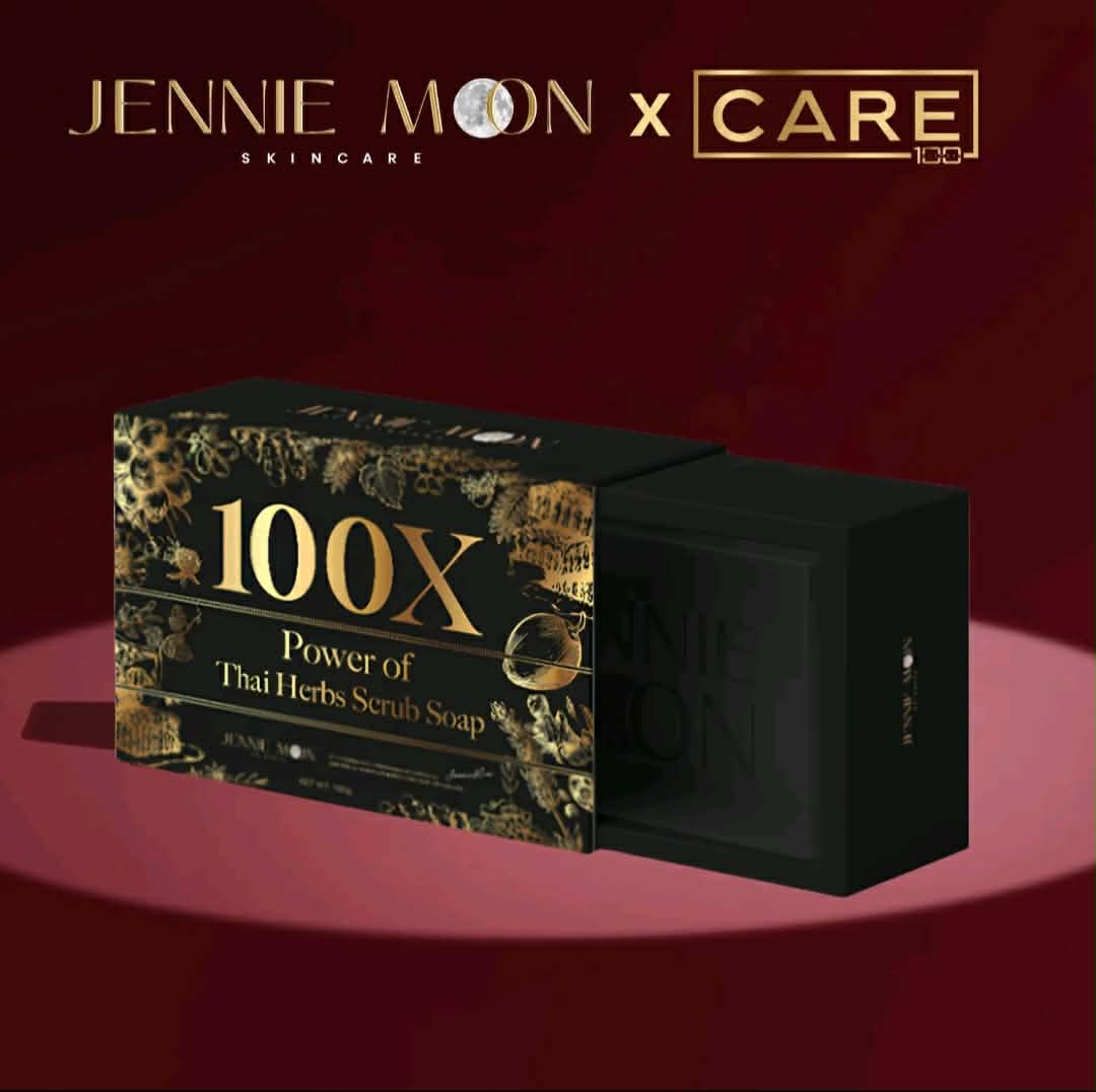 JENNIE MOON 100X POWER OF THAI HERBS SCRUB SOAP 100G