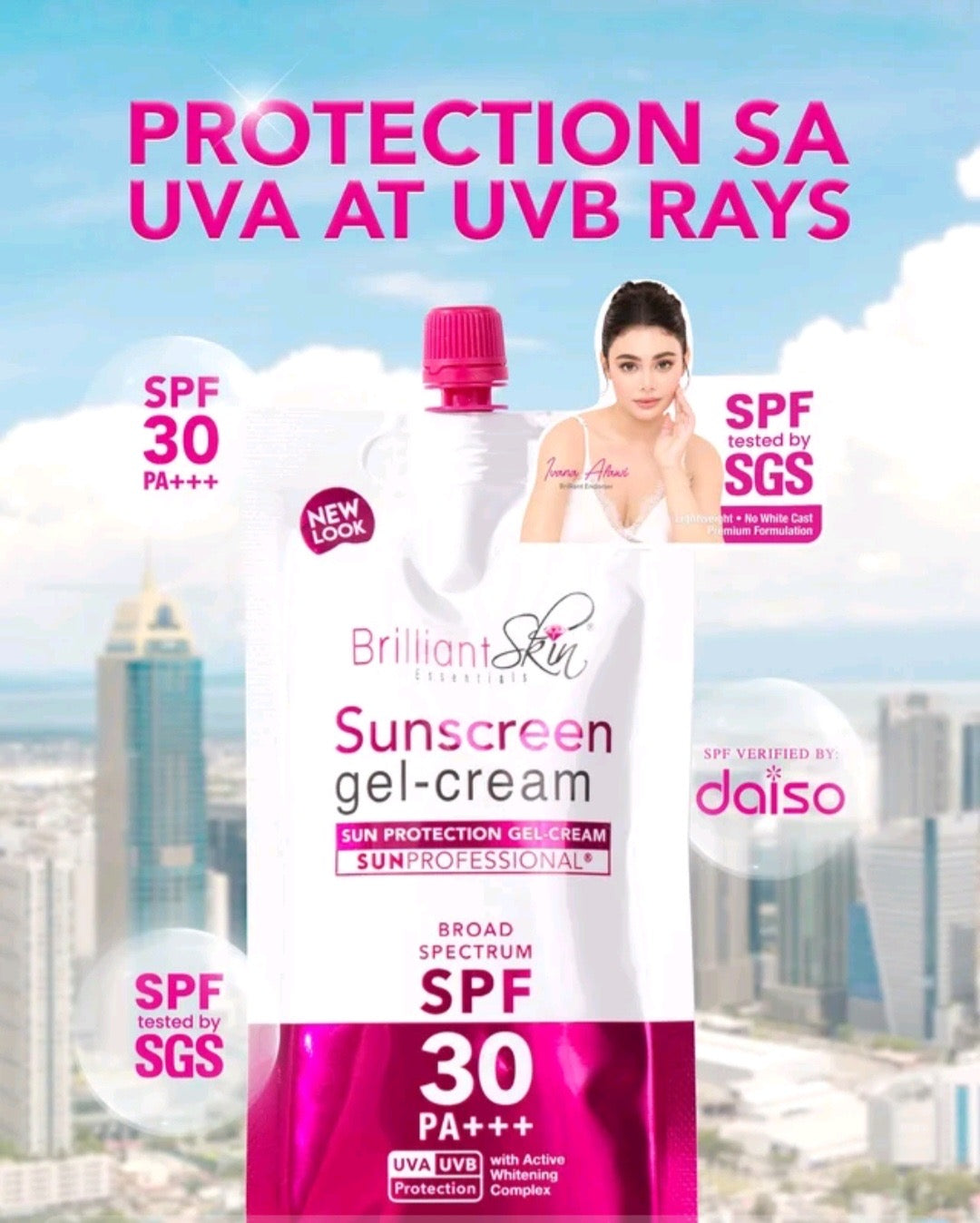 Brilliant sunscreen Gel