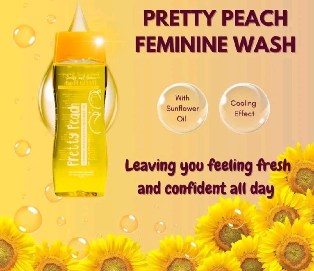 Pretty Peach Feminine wash 150ml