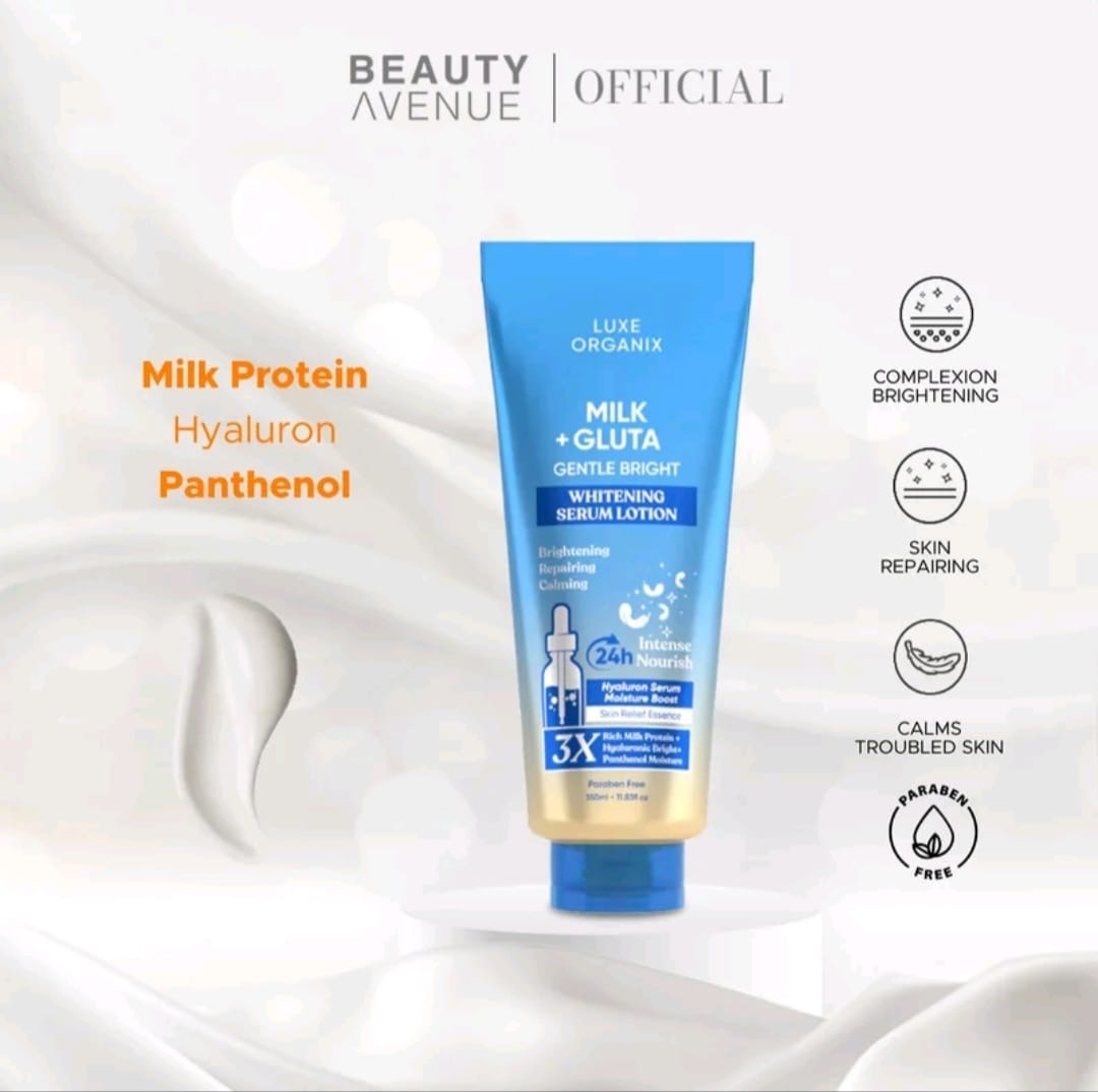 Lux Organic Milk Gluta 350ml