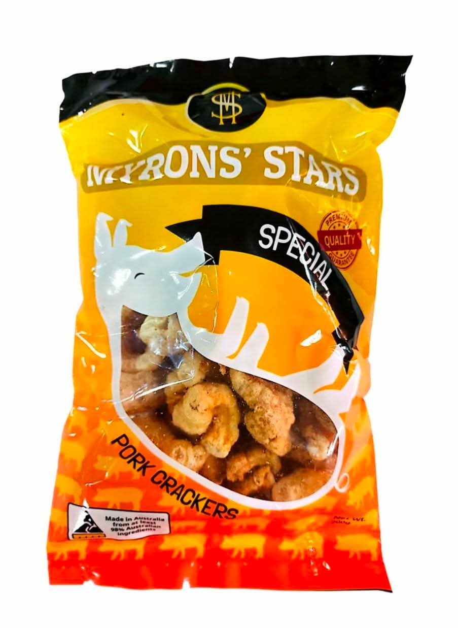 MYRON'S STARS Special
Chicharon
200g Yellow