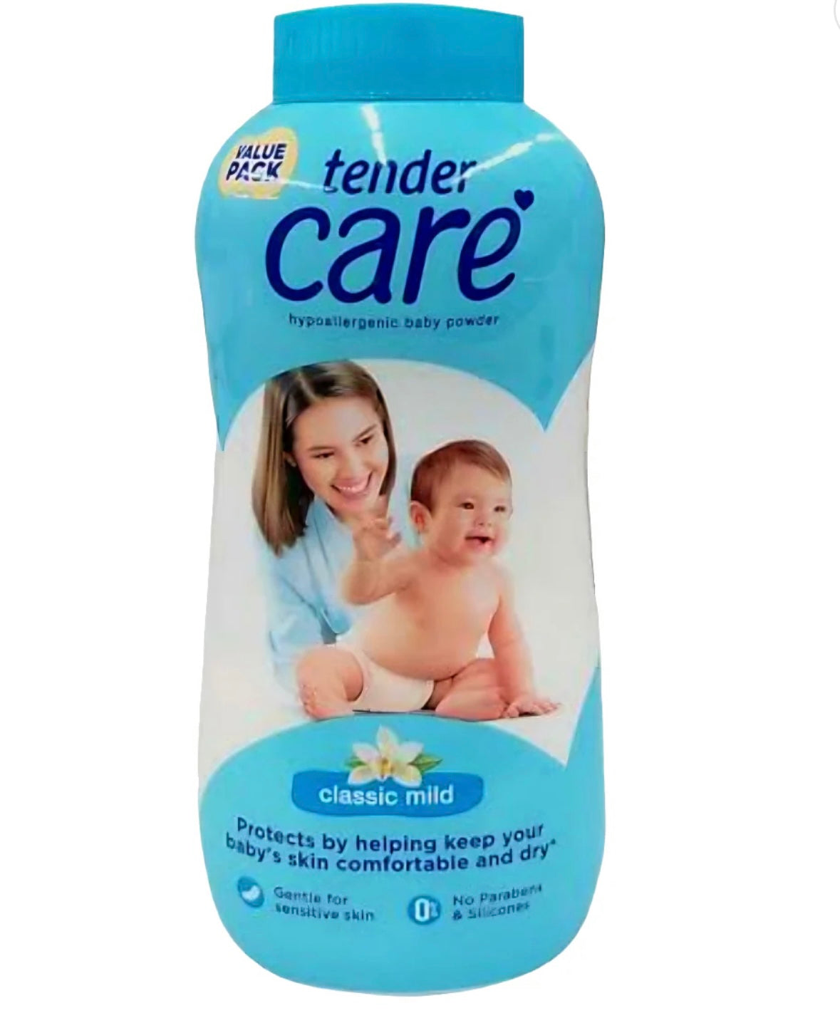 Tender Care Baby Powder
CLASSIC BLUE
100g
