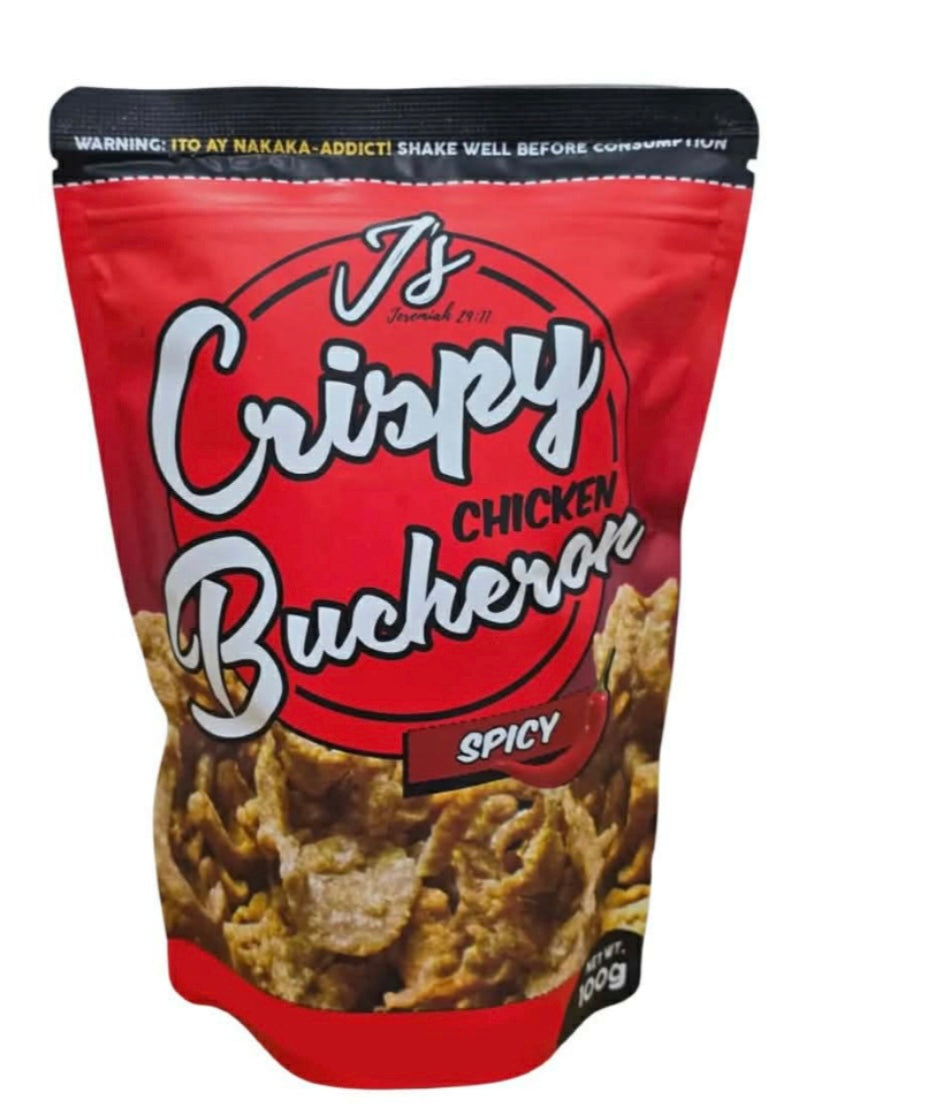 J'S CRISPY BUTCHERON SPICY 🌶️ 100Gx25
