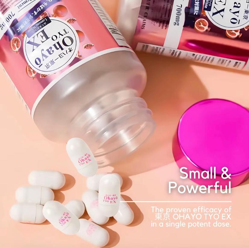 OHAYO TYO EX Lumine
White
60-capsules 700mg
AUTHENTIC JAPAN MADE