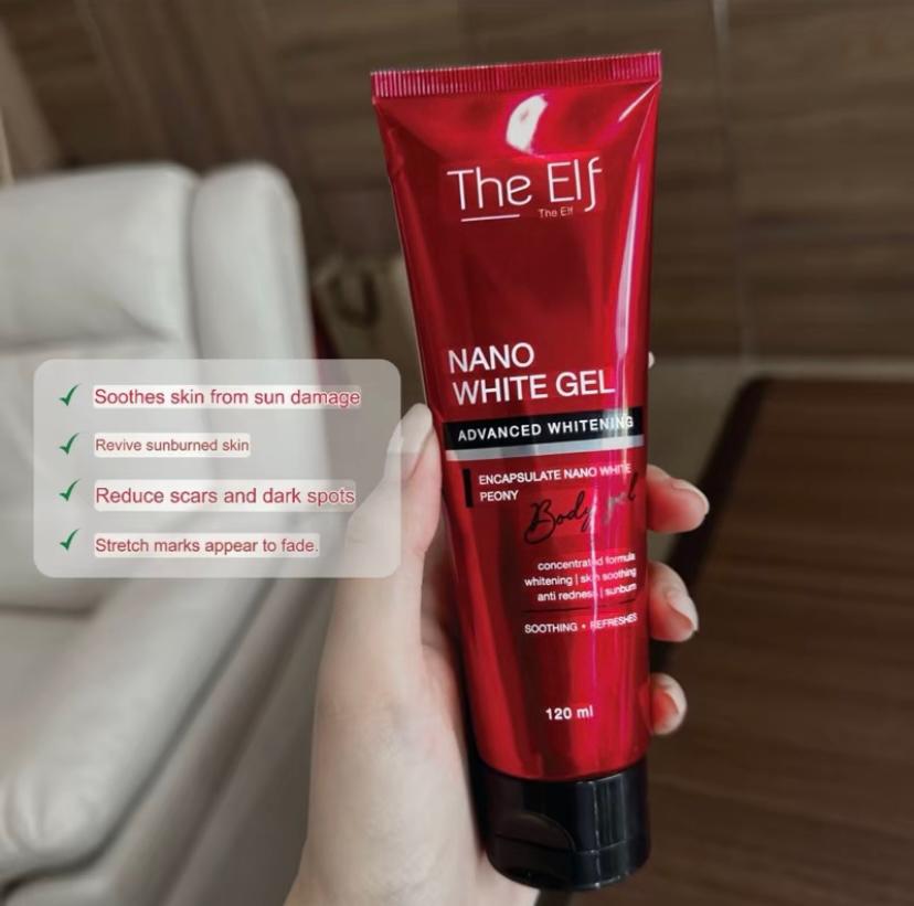 The Elf NANO WHITE GEL
Advanced Whitening 120ml
GEL
Encapsulate Nano White
Peony BODY