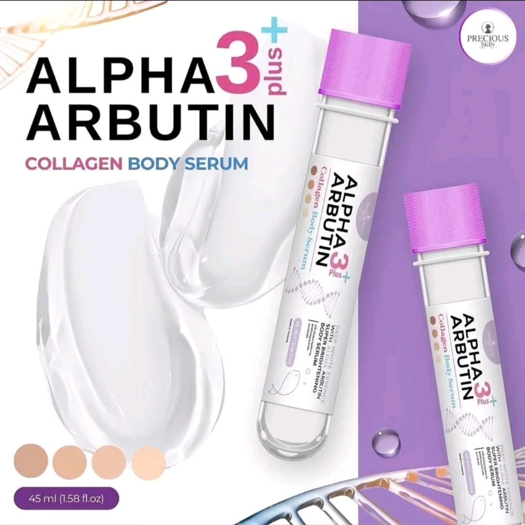 ALPHA ARBUTIN 3+
Collagen Body Serum 45ml
TUBE Intense Arbutin Shot
