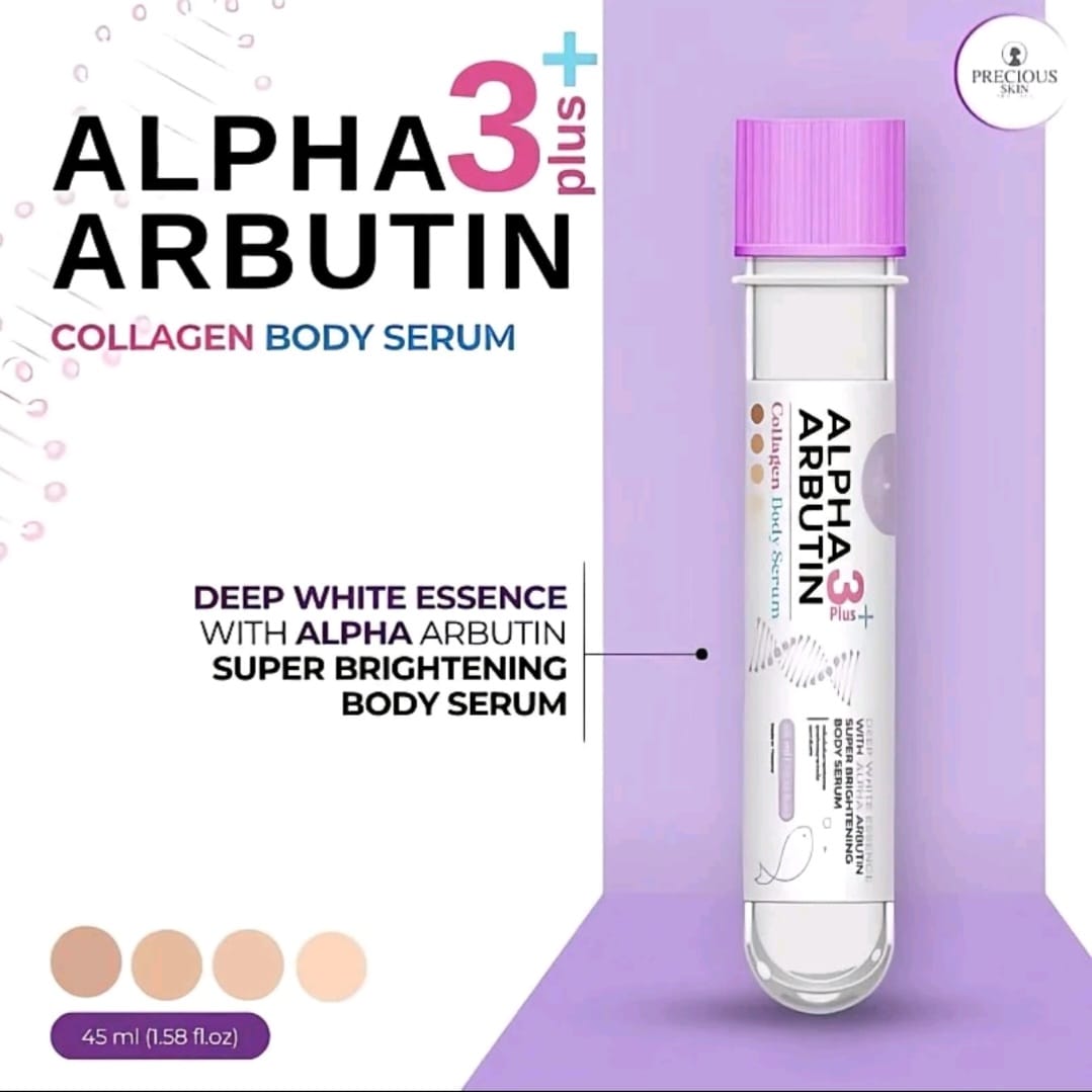 ALPHA ARBUTIN 3+
Collagen Body Serum 45ml
TUBE Intense Arbutin Shot