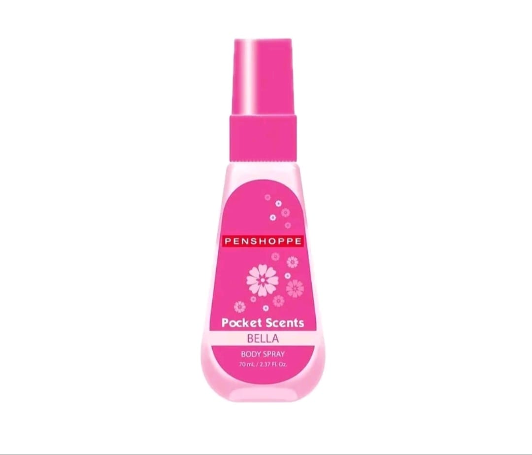 PENSHOPPE POCKET
SCENTS 70ML
BELLA BODY SPRAY