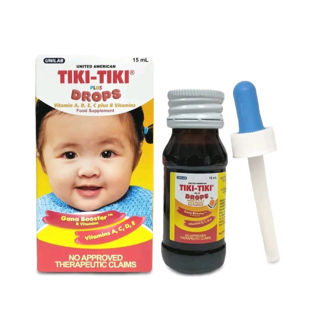 TIKI-TIKI PLUS DROPS INFANT 15ML
GANA BOOSTER FOR AGES 0-2 YRS