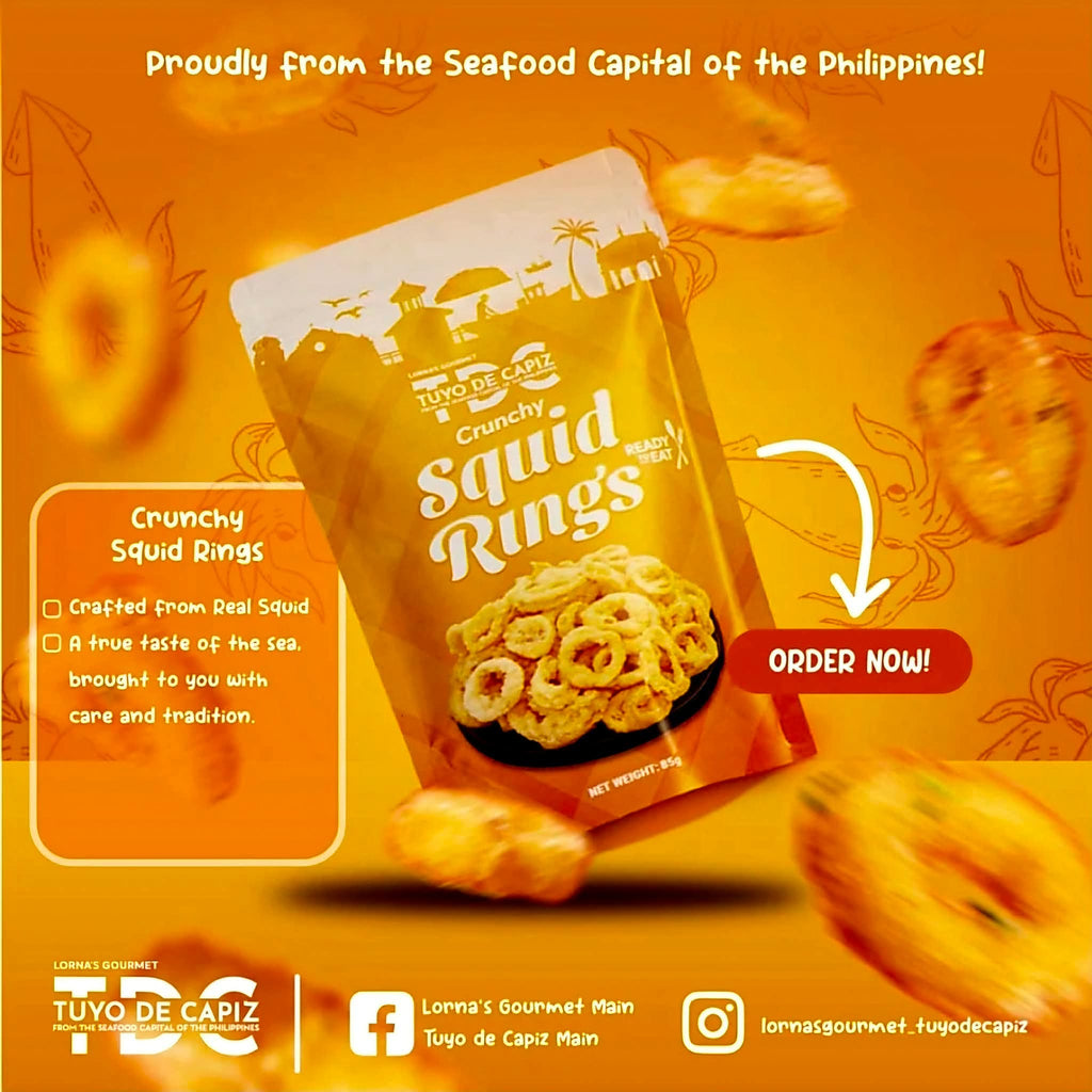 TUYO DE CAPIZ CRISPY SQUID RINGS 85G