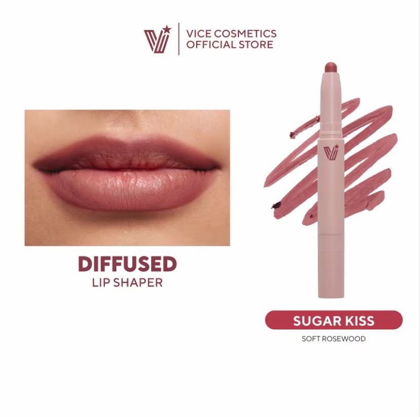 Vice Ganda Lip Shaper Velvet Blur (Sugar Kiss)